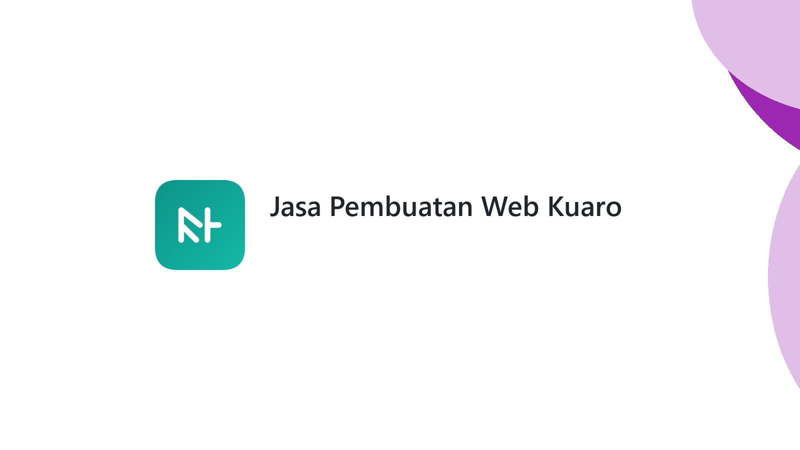 Jasa Pembuatan Web Kuaro