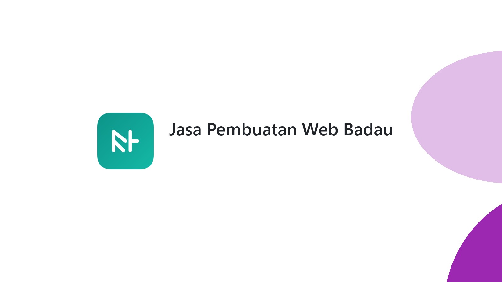 Jasa Pembuatan Web Badau