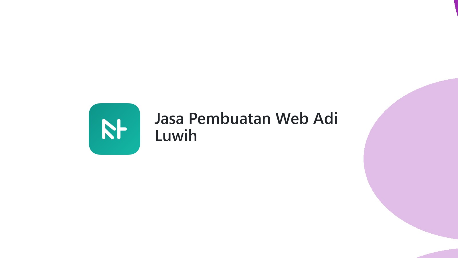 Jasa Pembuatan Web Adi Luwih