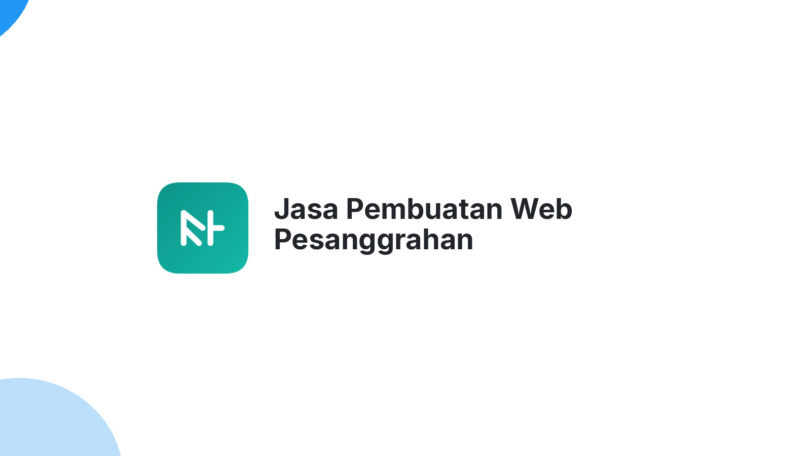 Jasa Pembuatan Web Pesanggrahan