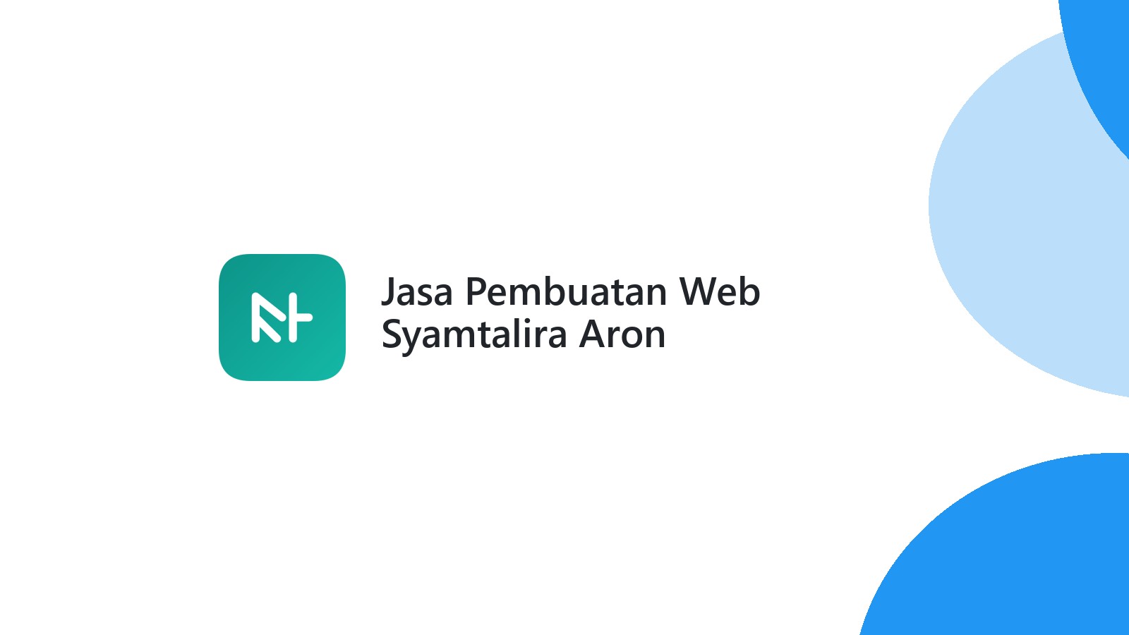 Jasa Pembuatan Web Syamtalira Aron