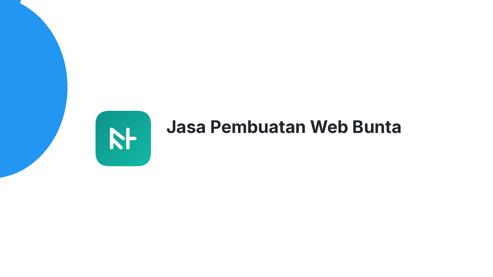 Jasa Pembuatan Web Bunta