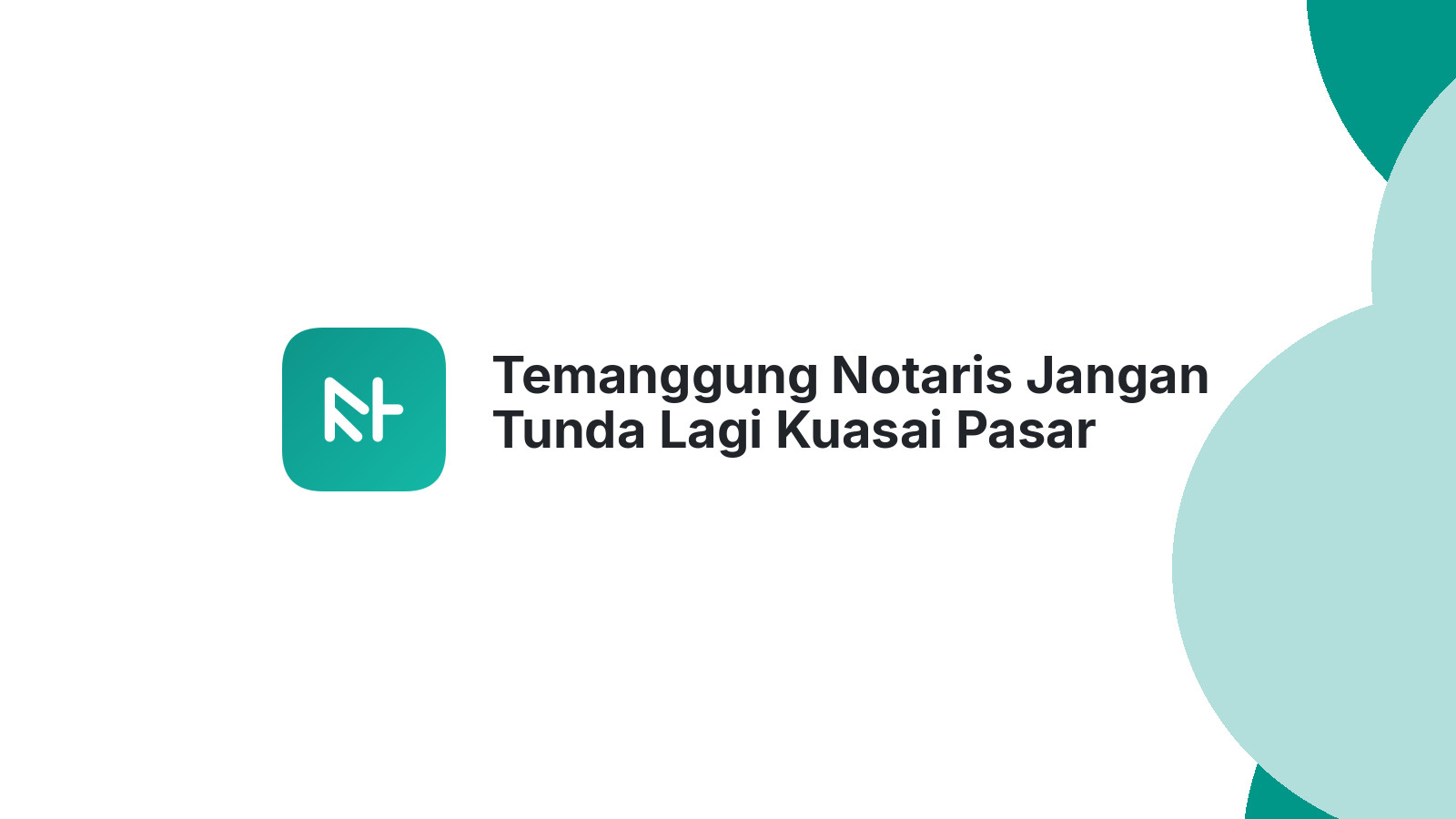 Temanggung Notaris Jangan Tunda Lagi Kuasai Pasar Digital