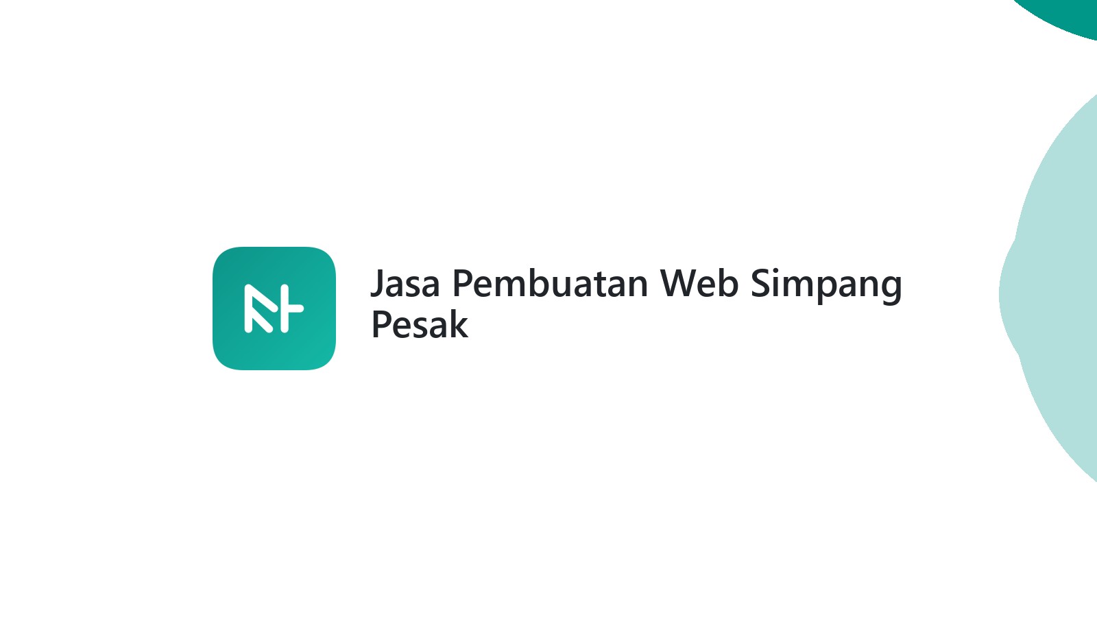 Jasa Pembuatan Web Simpang Pesak