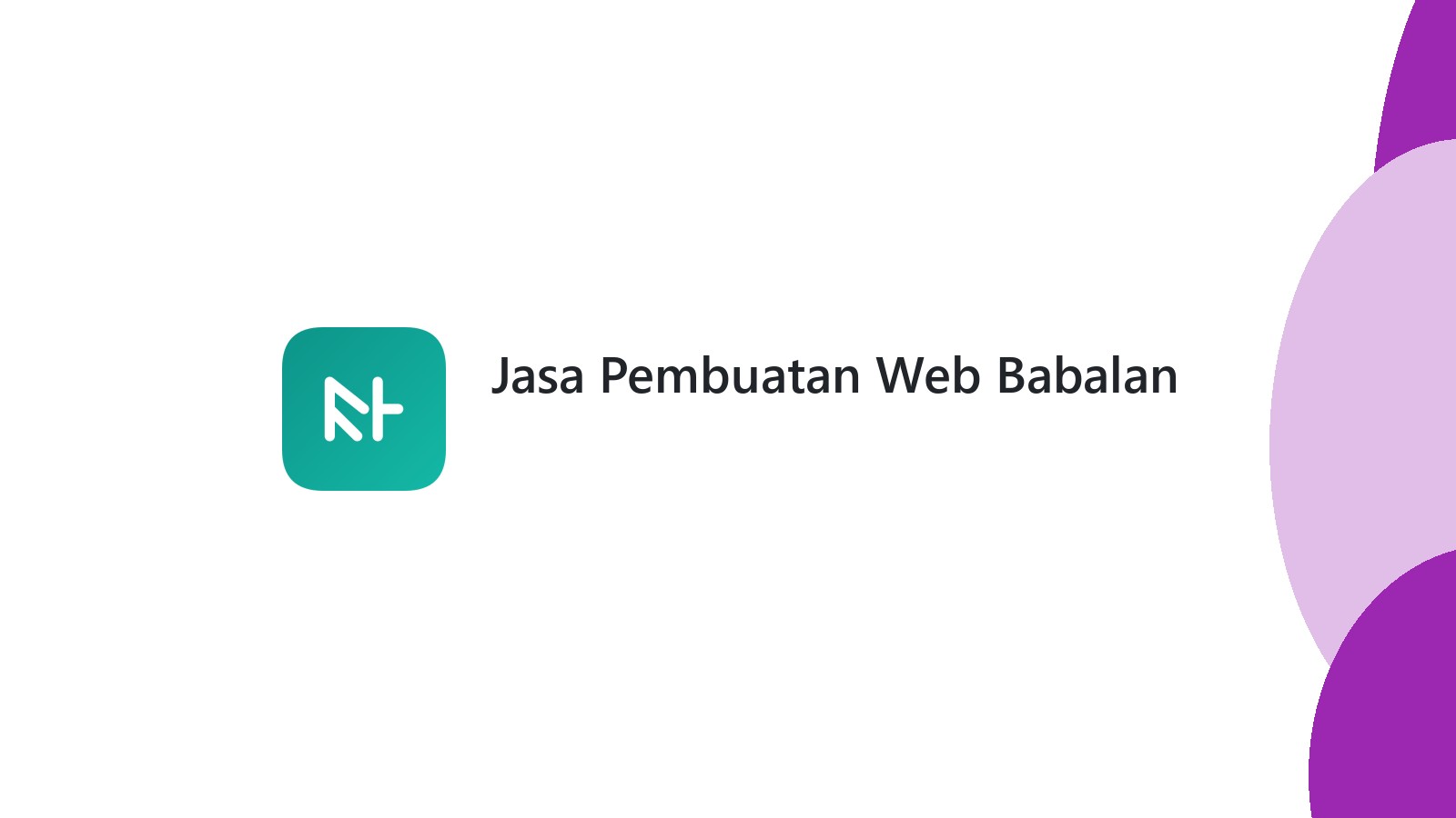 Jasa Pembuatan Web Babalan