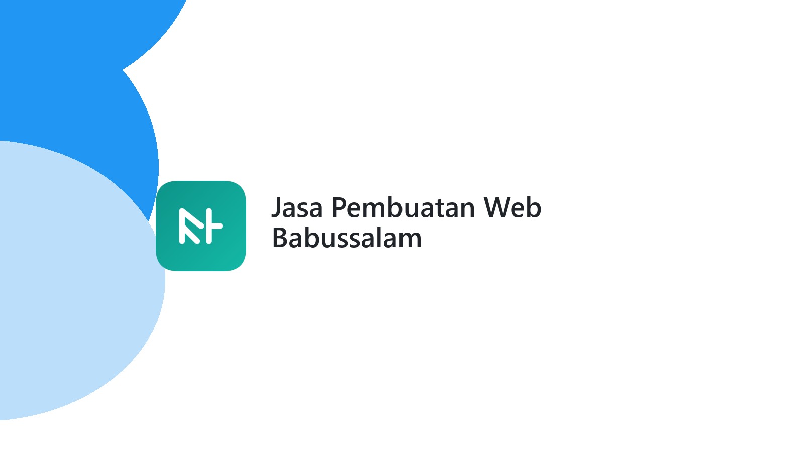 Jasa Pembuatan Web Babussalam