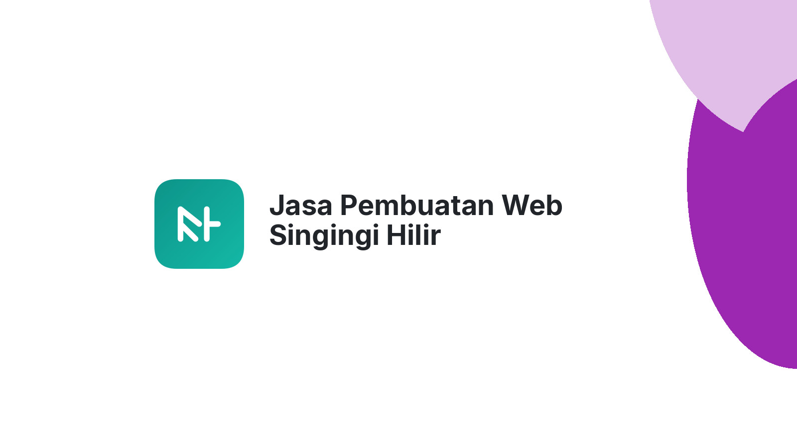 Jasa Pembuatan Web Singingi Hilir