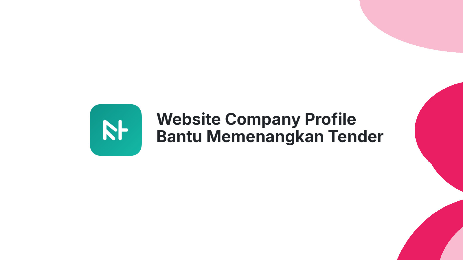 Website Company Profile Bantu Memenangkan Tender