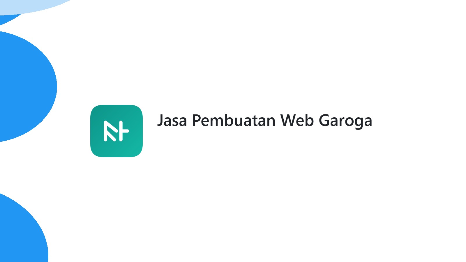 Jasa Pembuatan Web Garoga