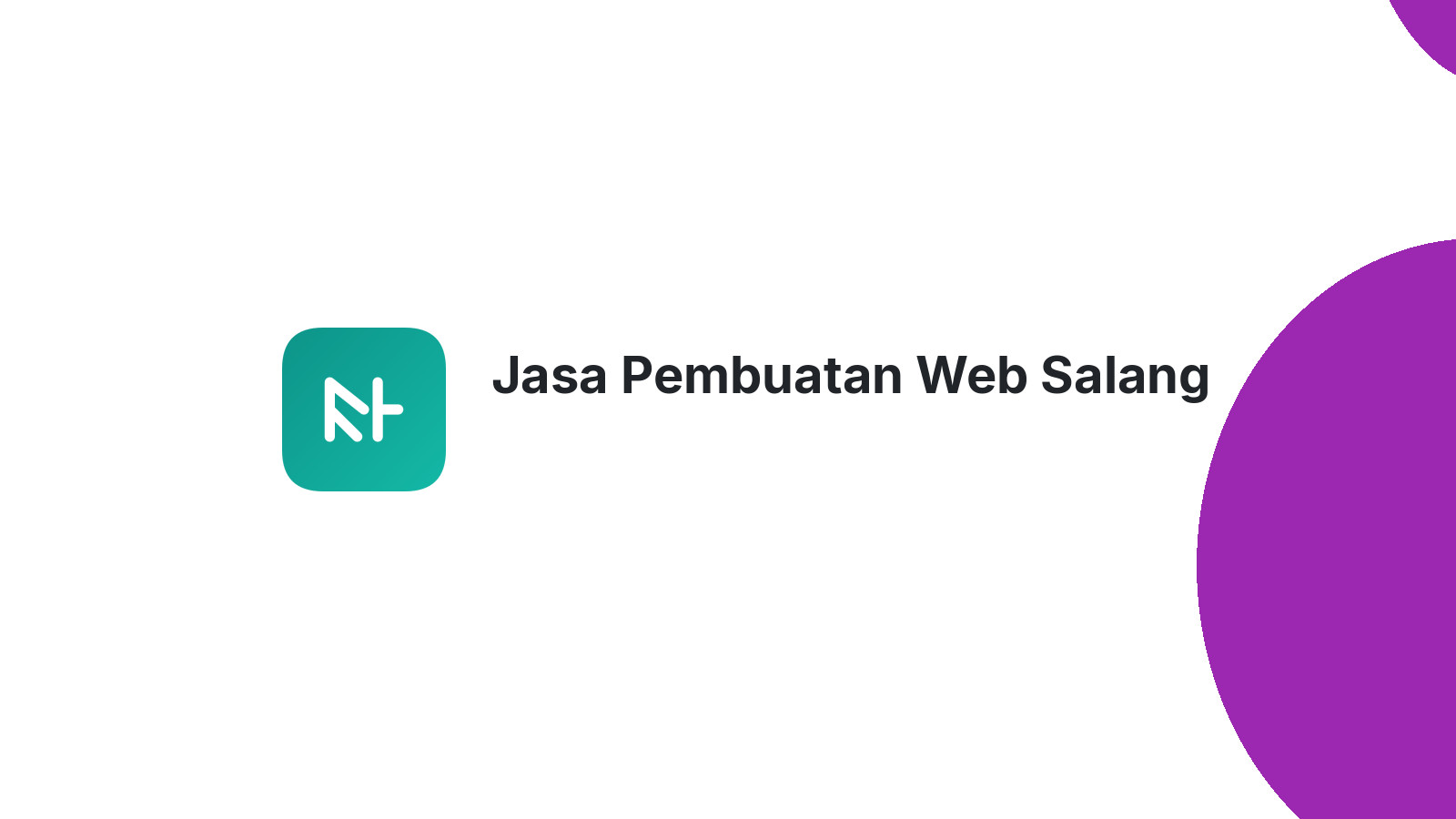 Jasa Pembuatan Web Salang