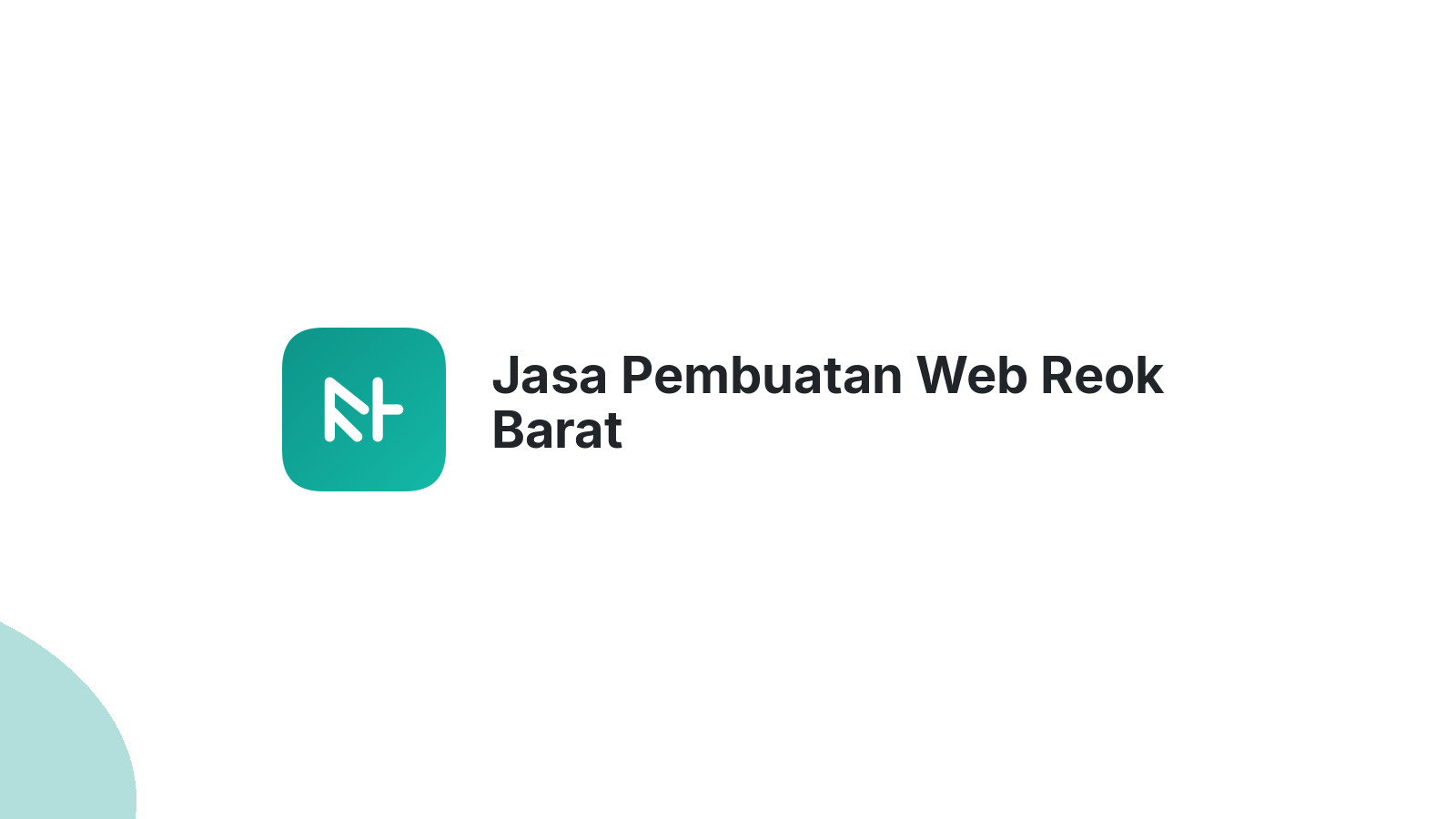 Jasa Pembuatan Web Reok Barat