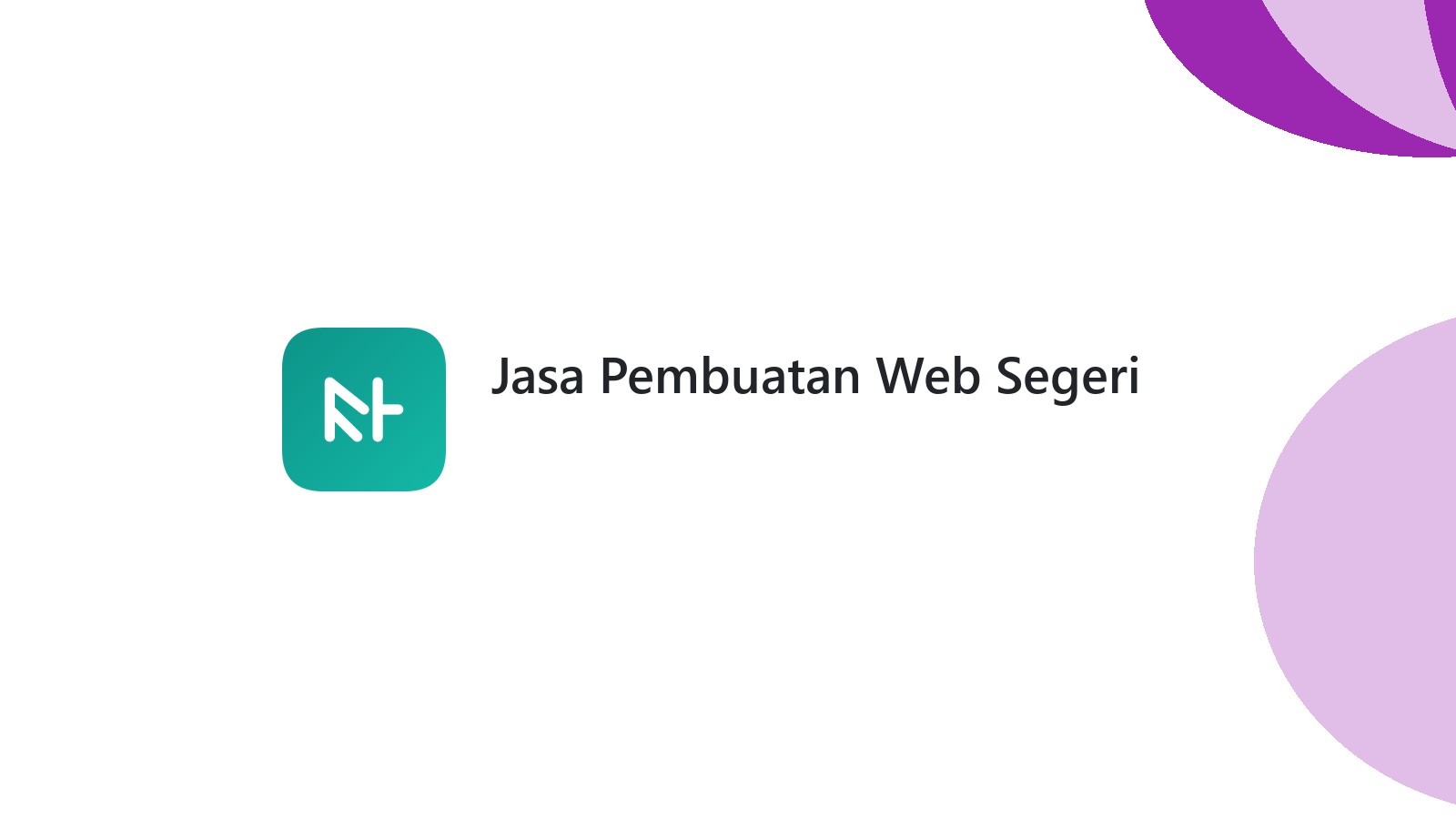 Jasa Pembuatan Web Segeri