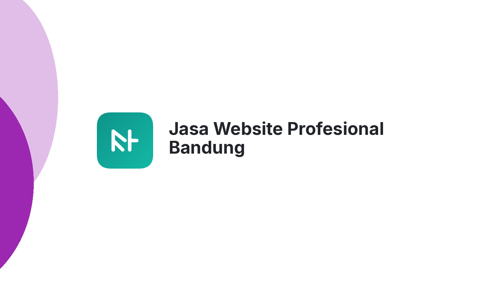 Jasa Website Profesional Bandung