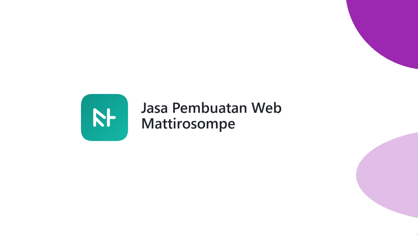 Jasa Pembuatan Web Mattirosompe