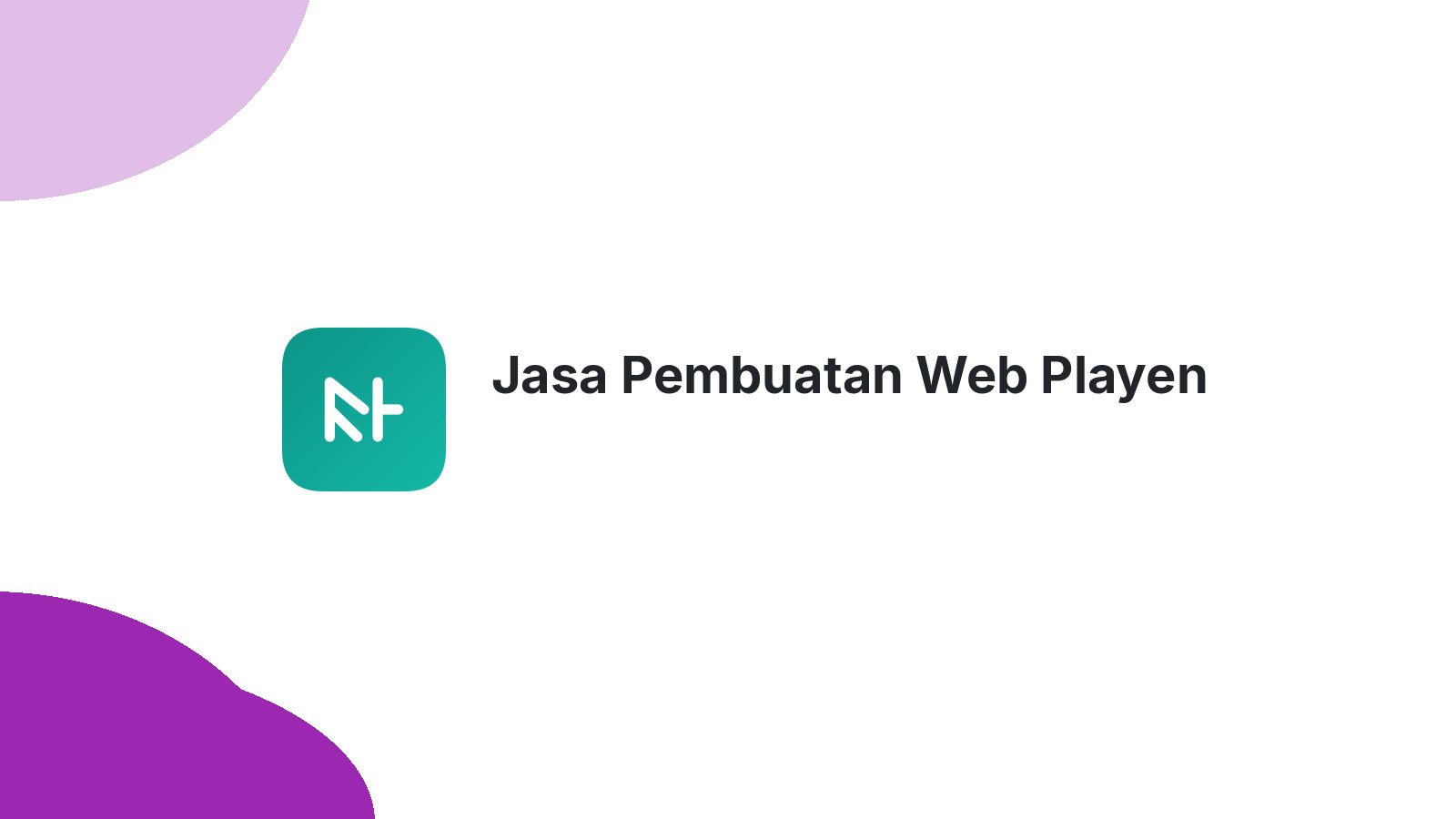 Jasa Pembuatan Web Playen