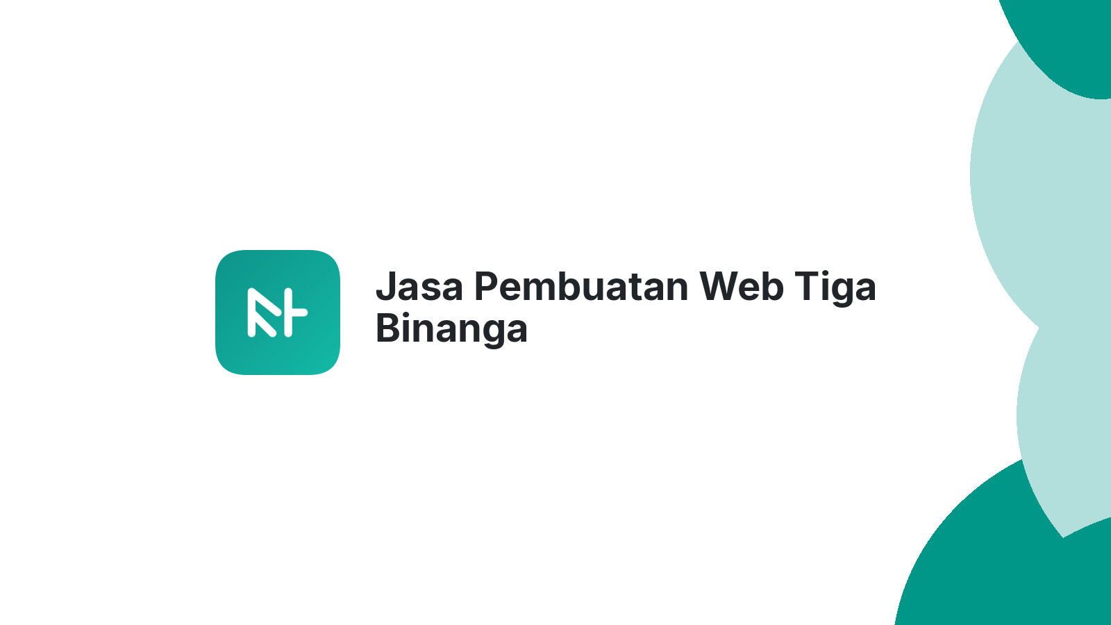 Jasa Pembuatan Web Tiga Binanga