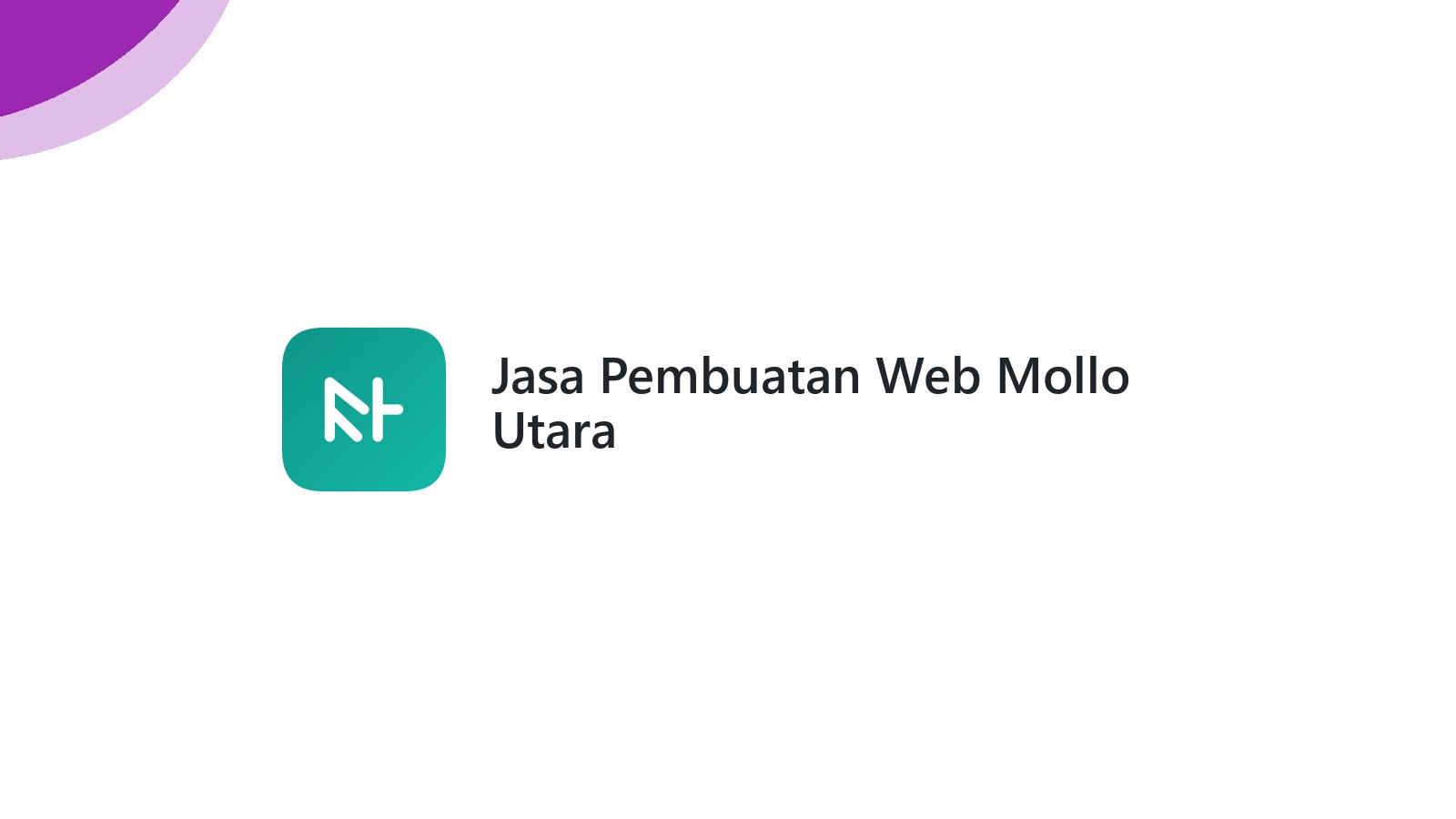 Jasa Pembuatan Web Mollo Utara