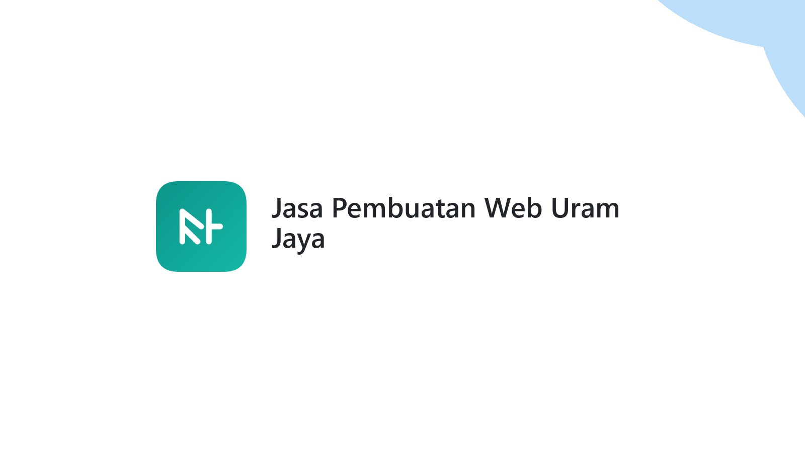 Jasa Pembuatan Web Uram Jaya