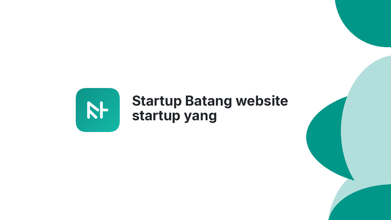 Startup Batang website startup yang menguntungkan 2026