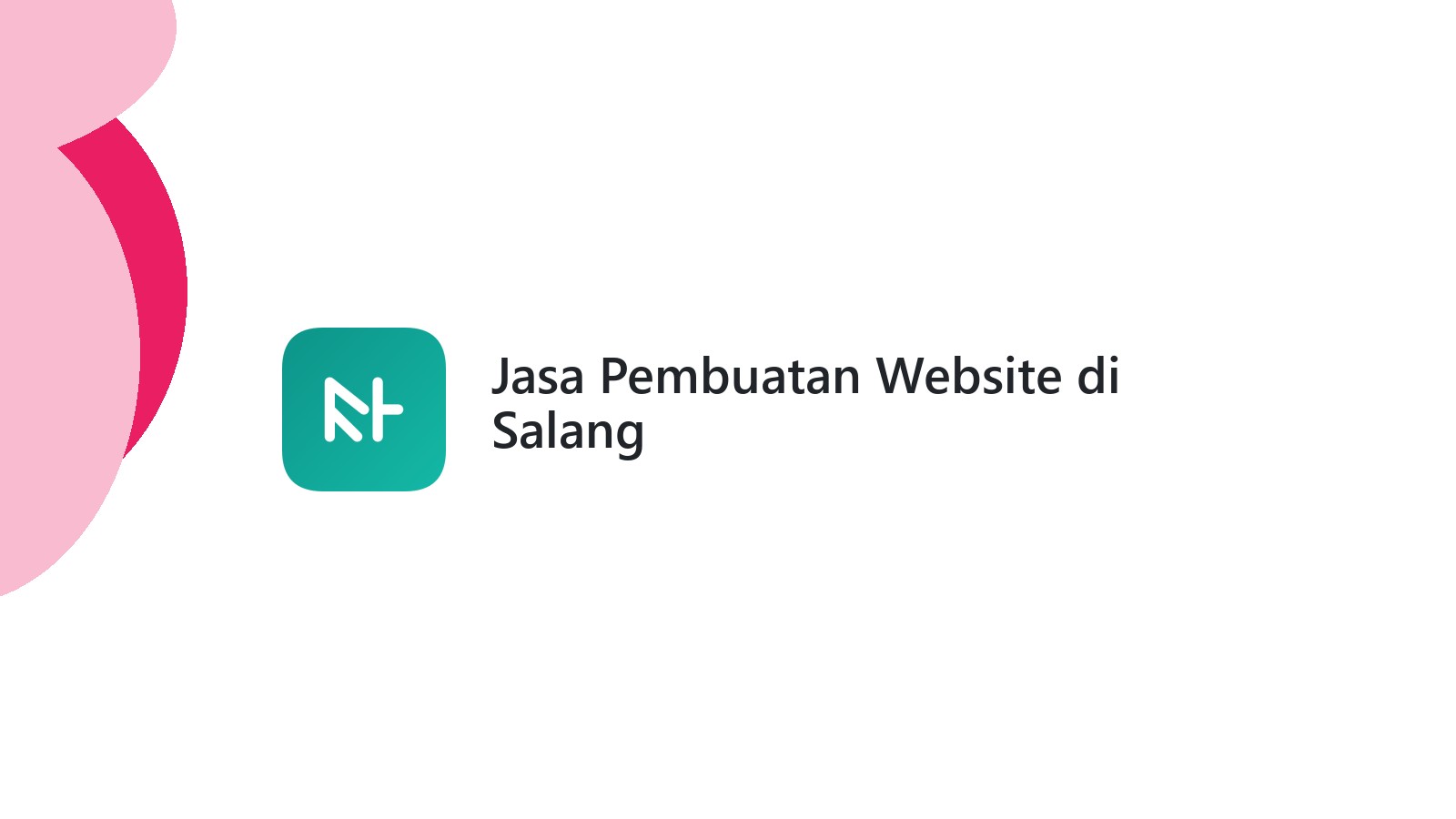Jasa Pembuatan Website di Salang