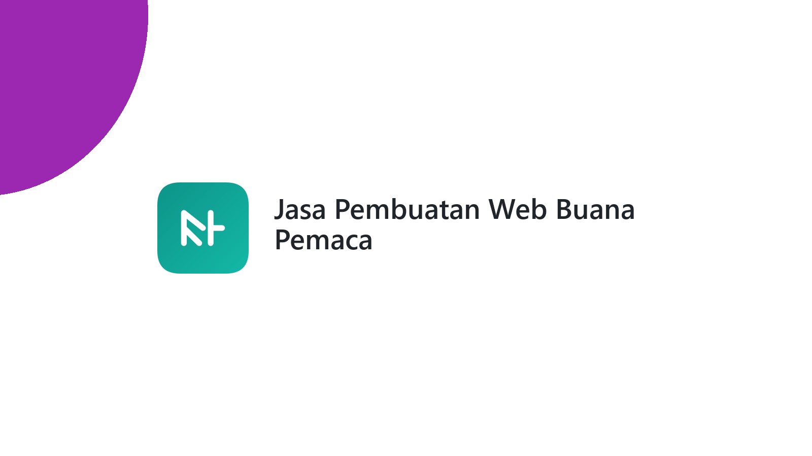 Jasa Pembuatan Web Buana Pemaca