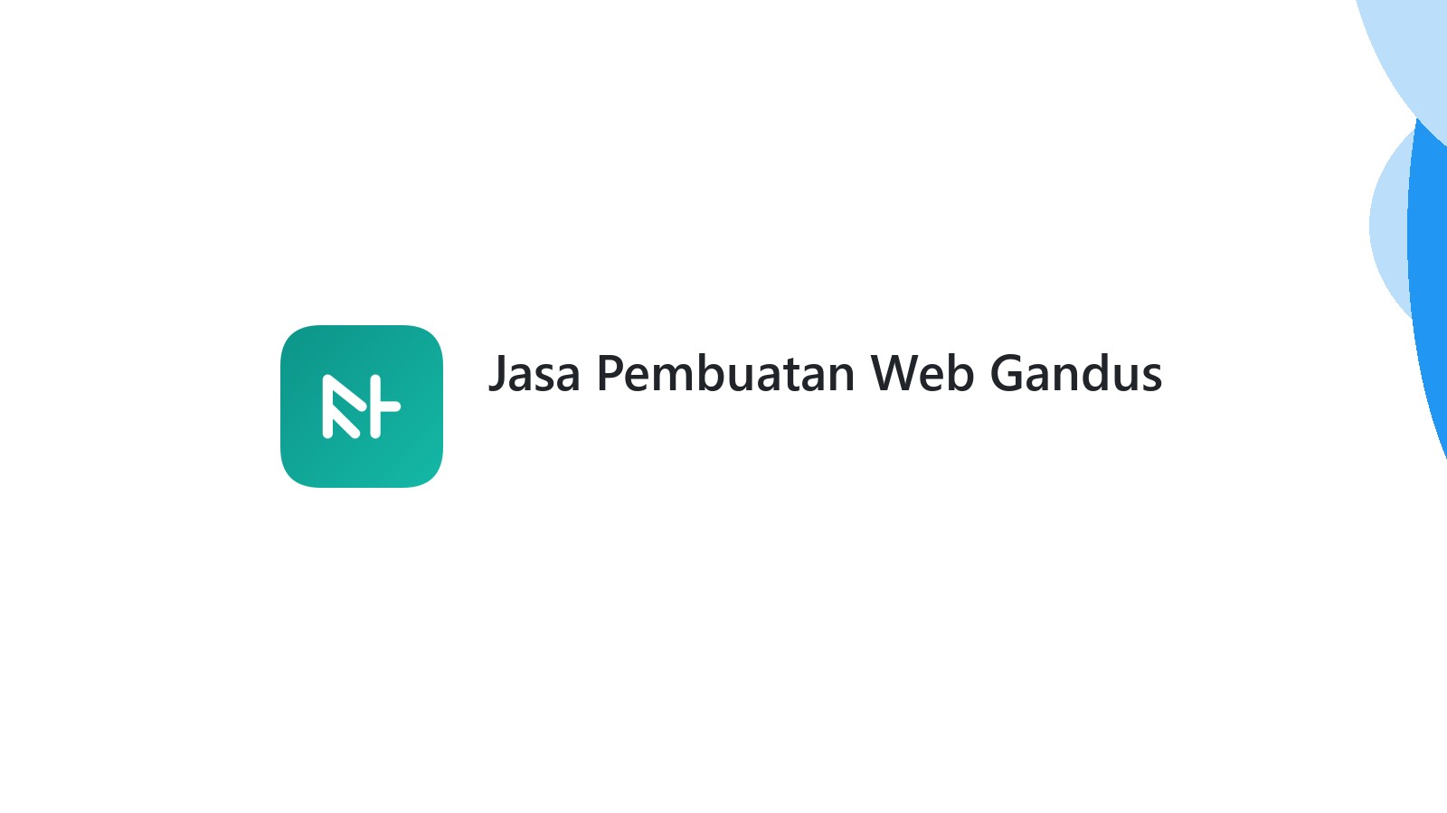 Jasa Pembuatan Web Gandus