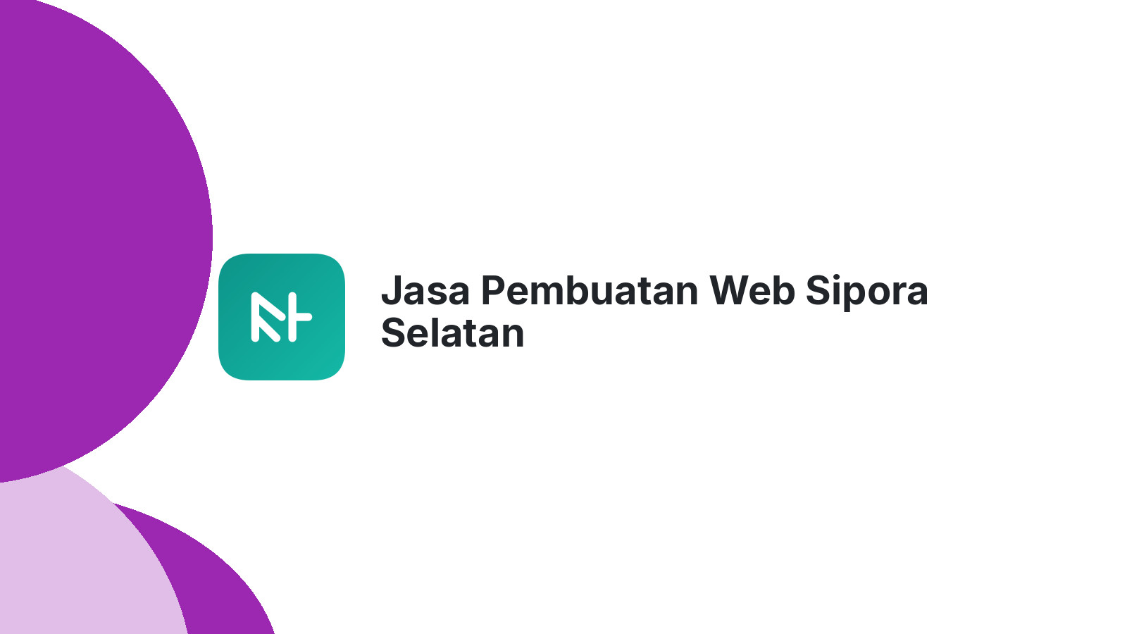 Jasa Pembuatan Web Sipora Selatan