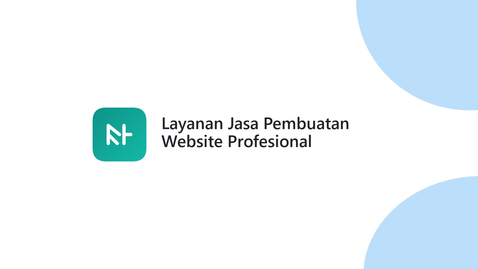 Layanan Jasa Pembuatan Website Profesional
