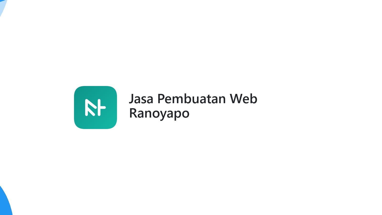 Jasa Pembuatan Web Ranoyapo