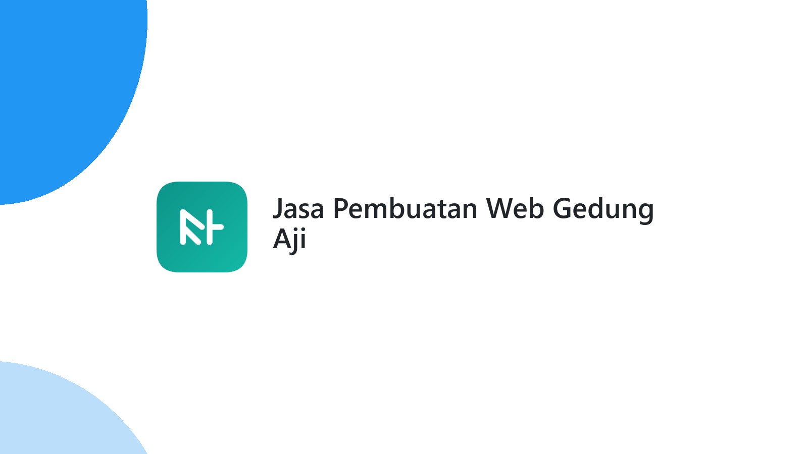 Jasa Pembuatan Web Gedung Aji