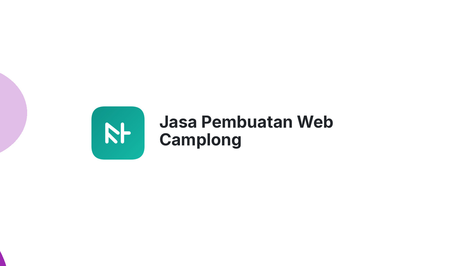 Jasa Pembuatan Web Camplong