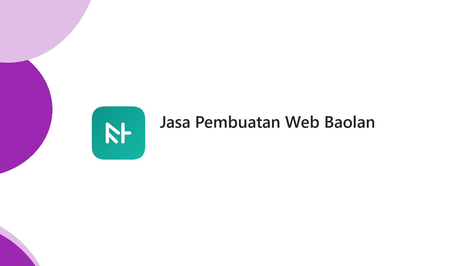 Jasa Pembuatan Web Baolan
