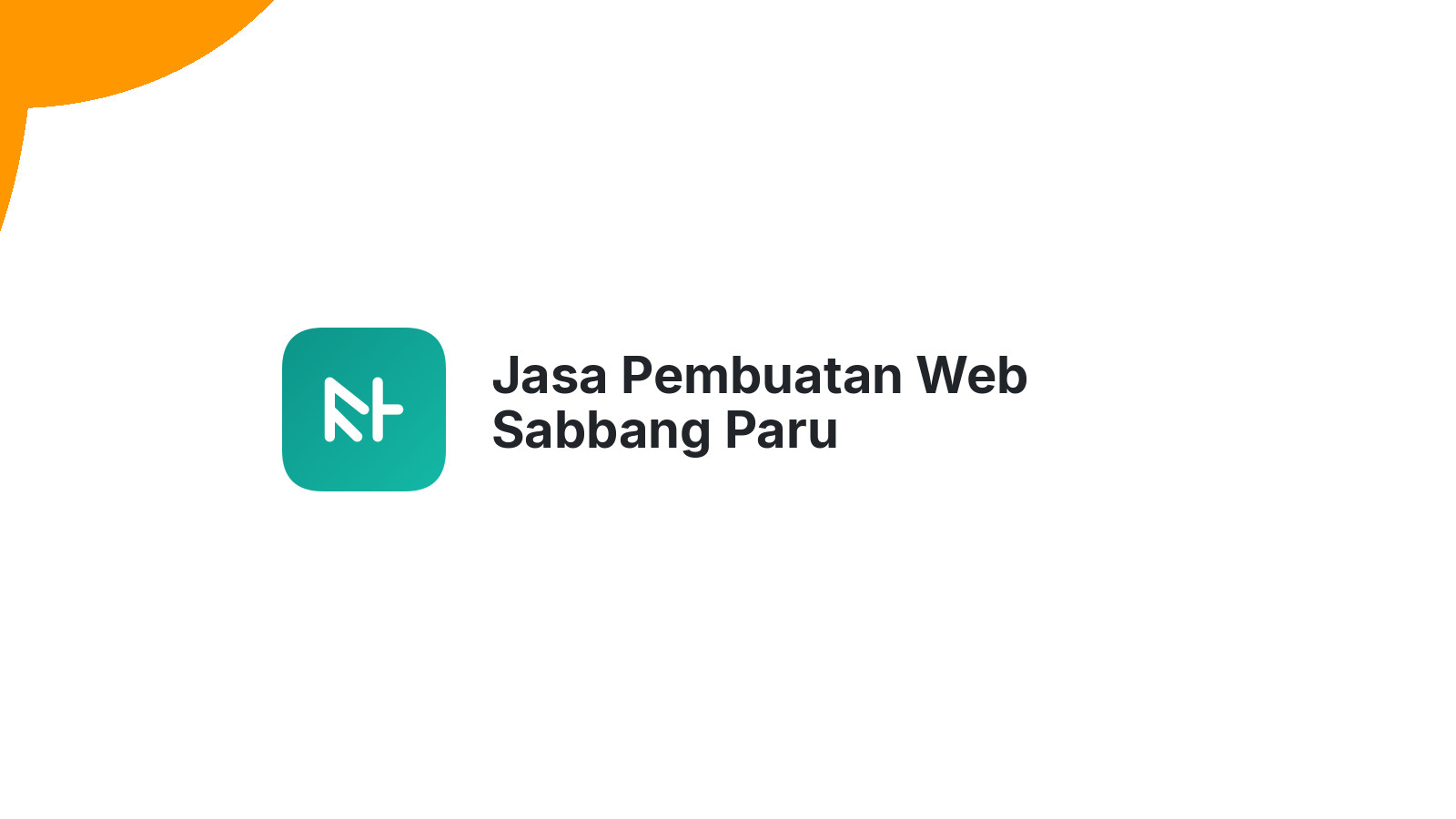 Jasa Pembuatan Web Sabbang Paru