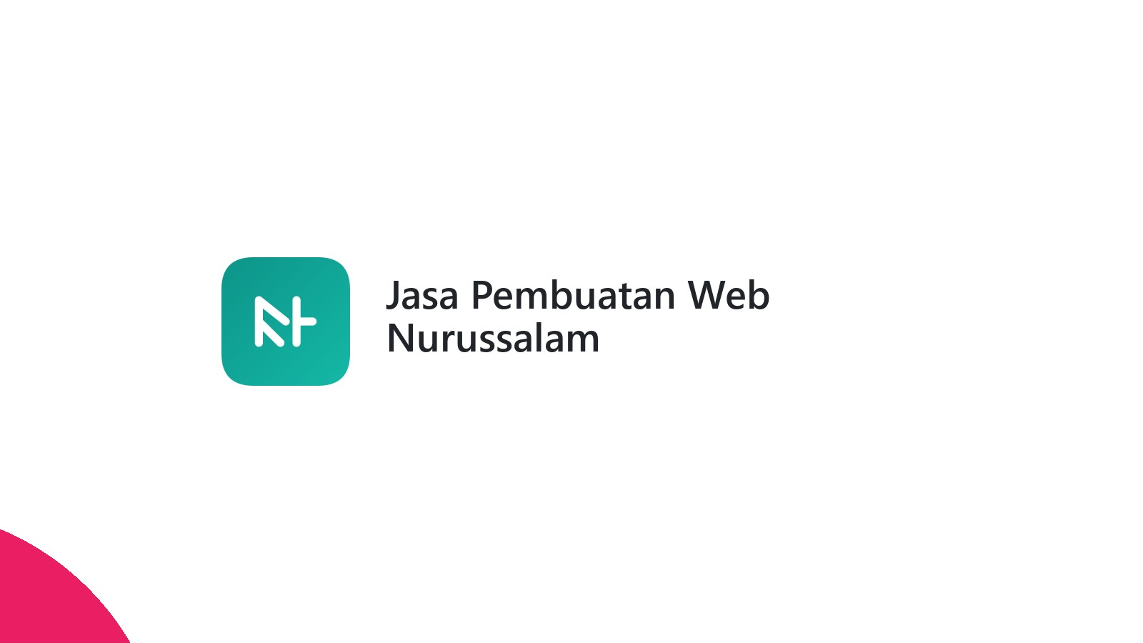 Jasa Pembuatan Web Nurussalam