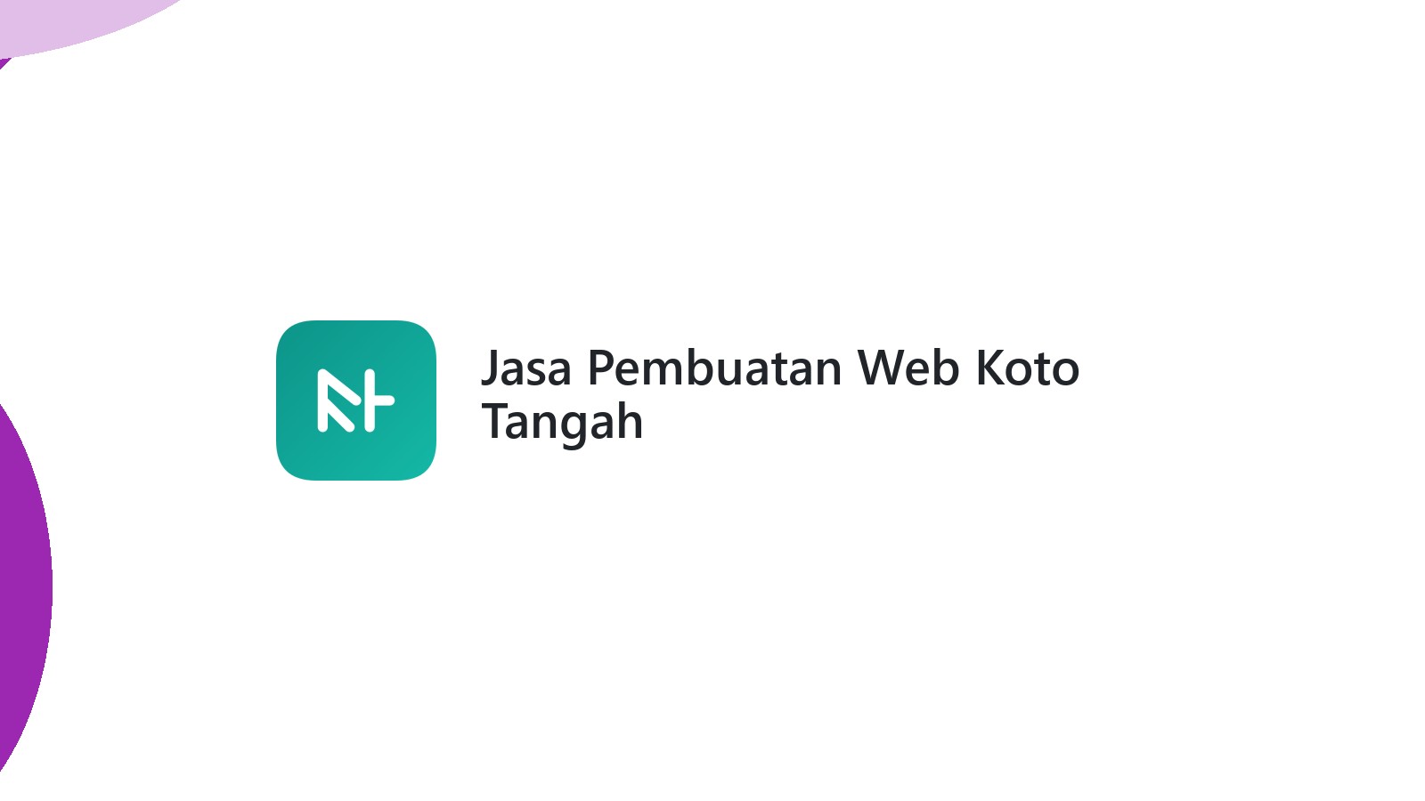 Jasa Pembuatan Web Koto Tangah