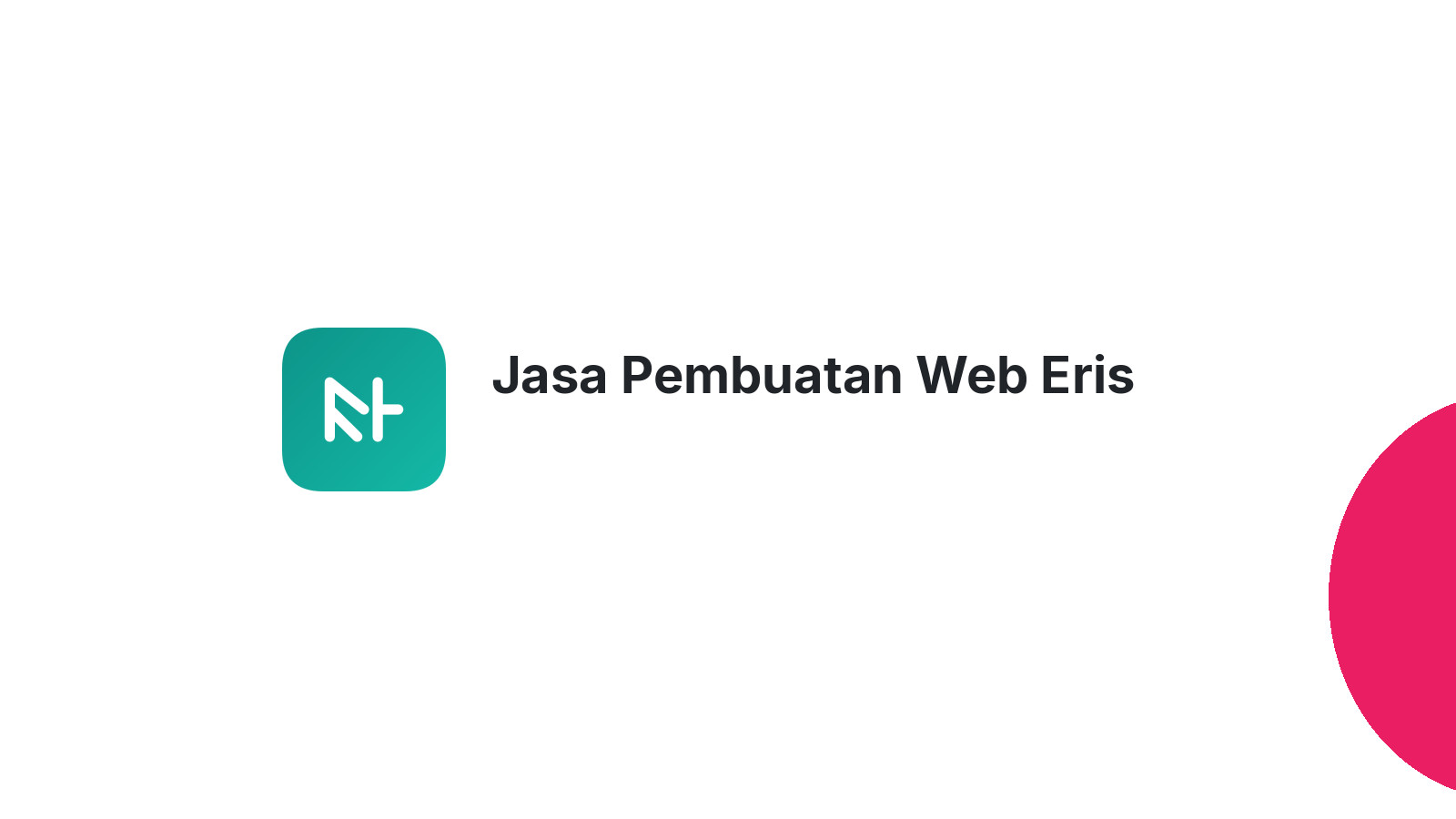 Jasa Pembuatan Web Eris