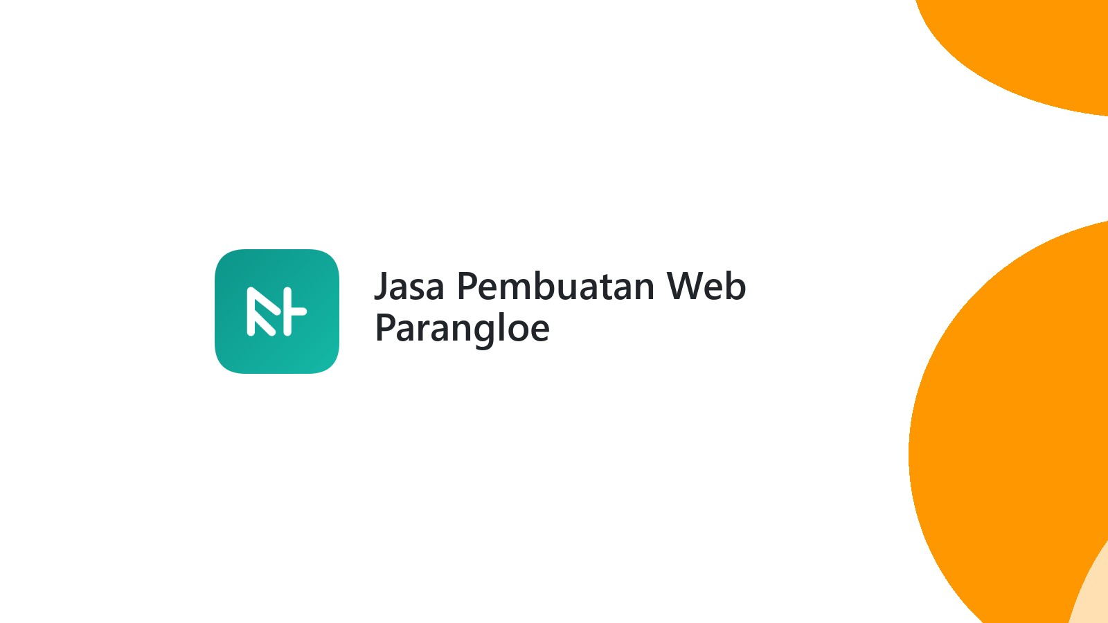 Jasa Pembuatan Web Parangloe