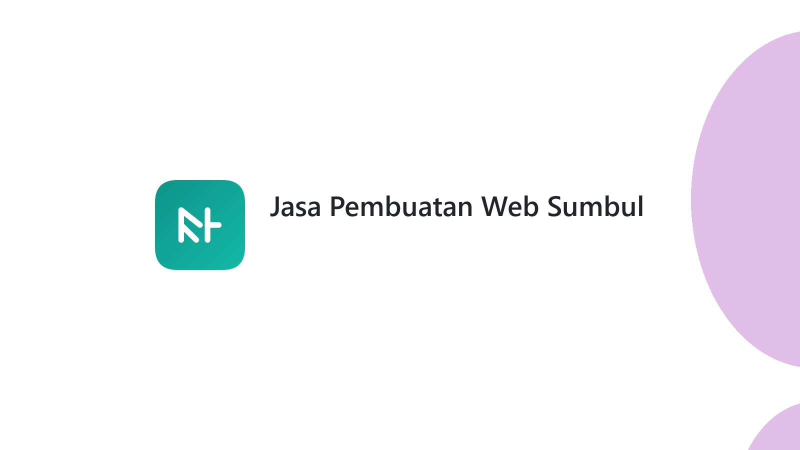 Jasa Pembuatan Web Sumbul