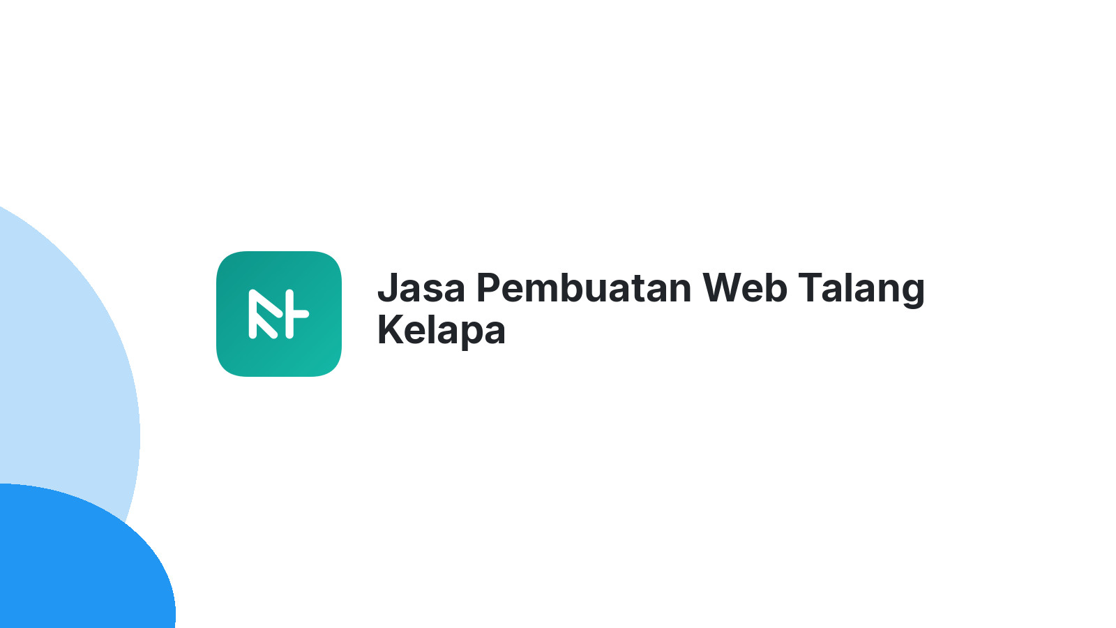 Jasa Pembuatan Web Talang Kelapa