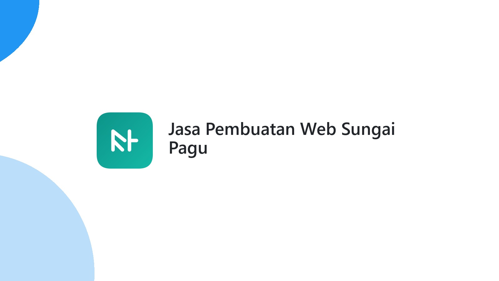 Jasa Pembuatan Web Sungai Pagu