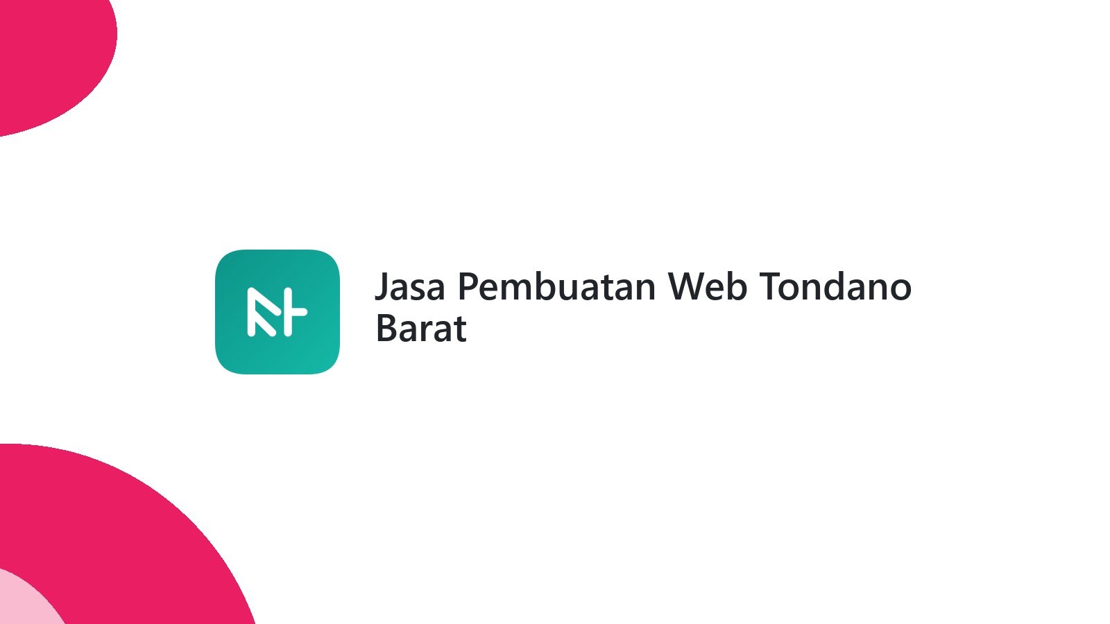 Jasa Pembuatan Web Tondano Barat