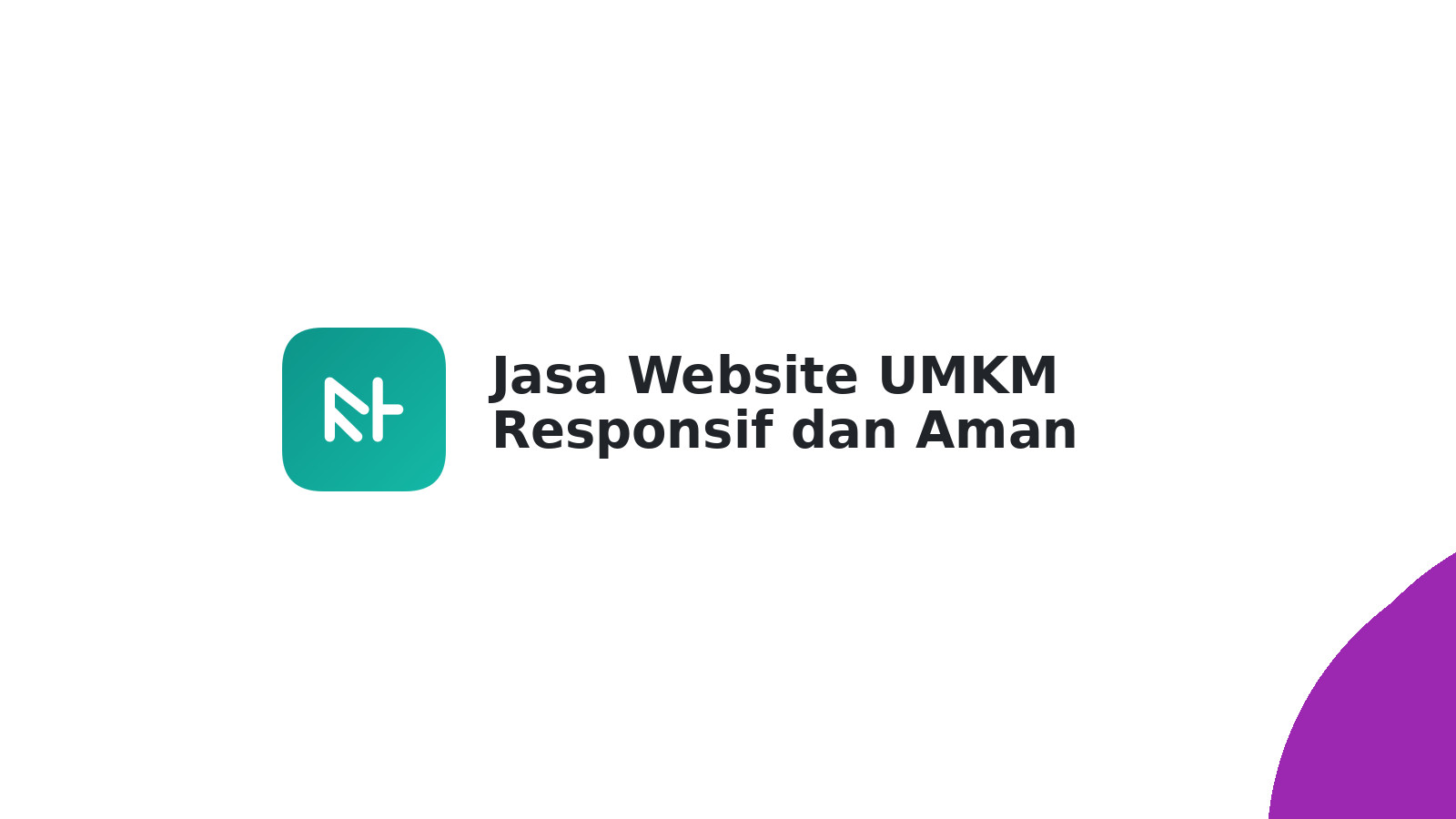 Jasa Website UMKM Responsif dan Aman