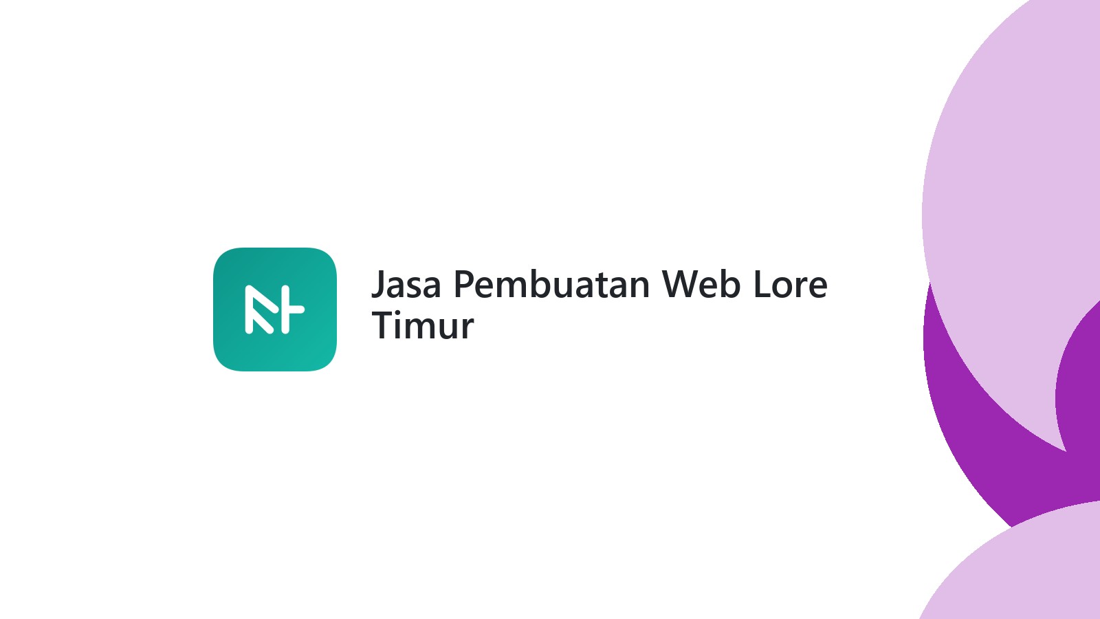 Jasa Pembuatan Web Lore Timur
