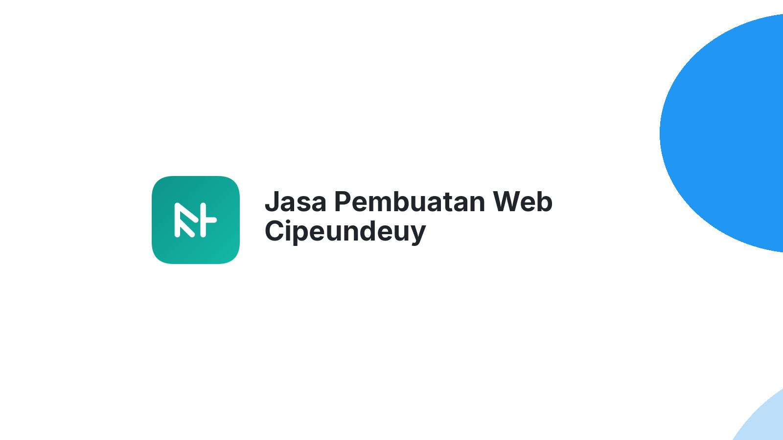 Jasa Pembuatan Web Cipeundeuy