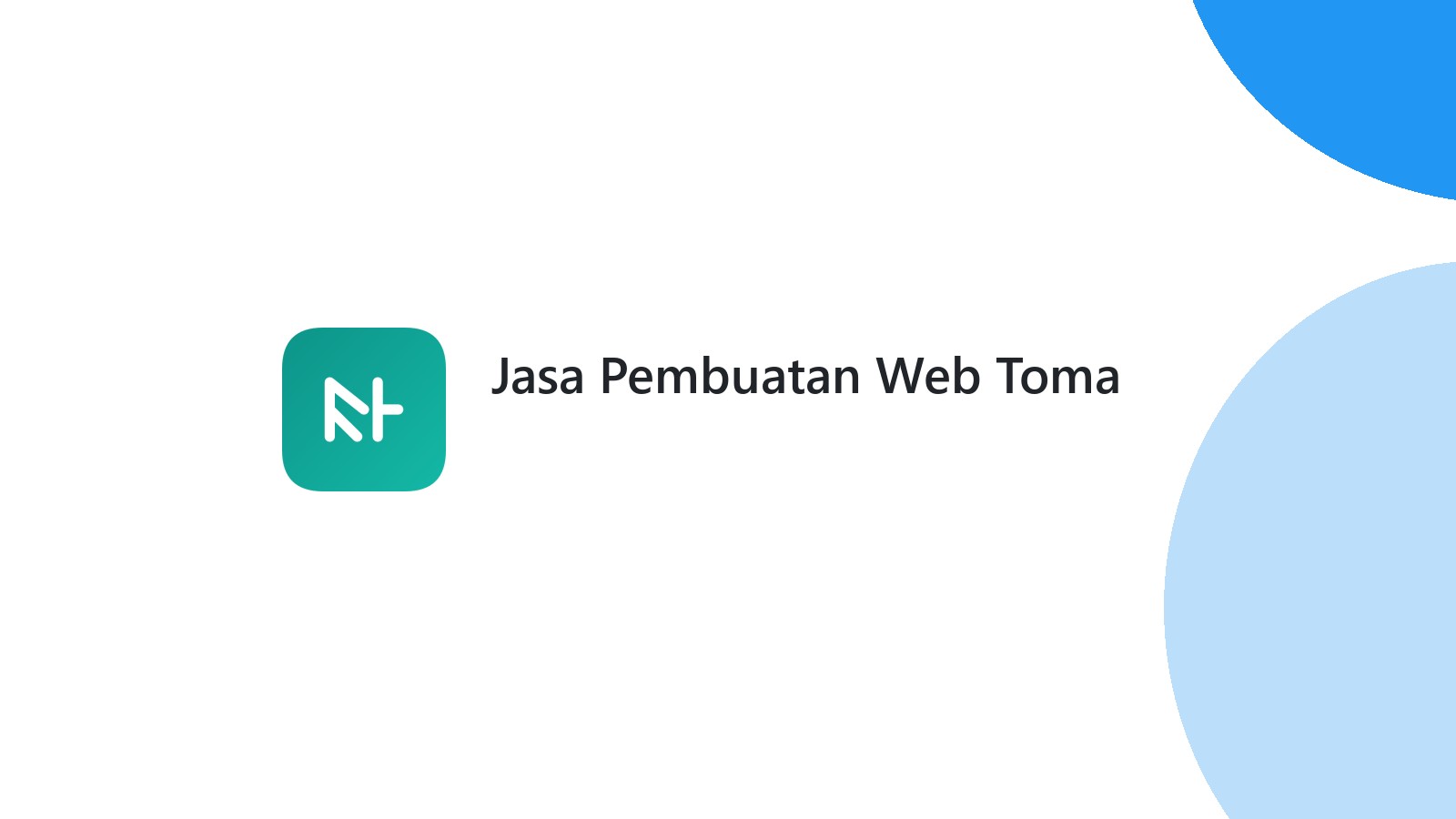 Jasa Pembuatan Web Toma