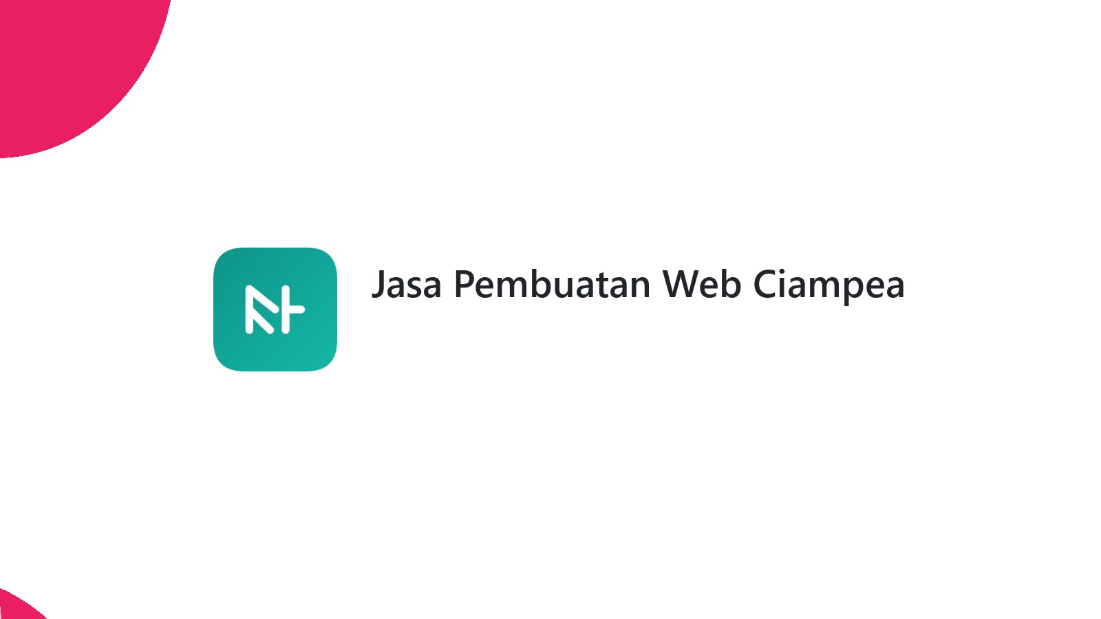 Jasa Pembuatan Web Ciampea