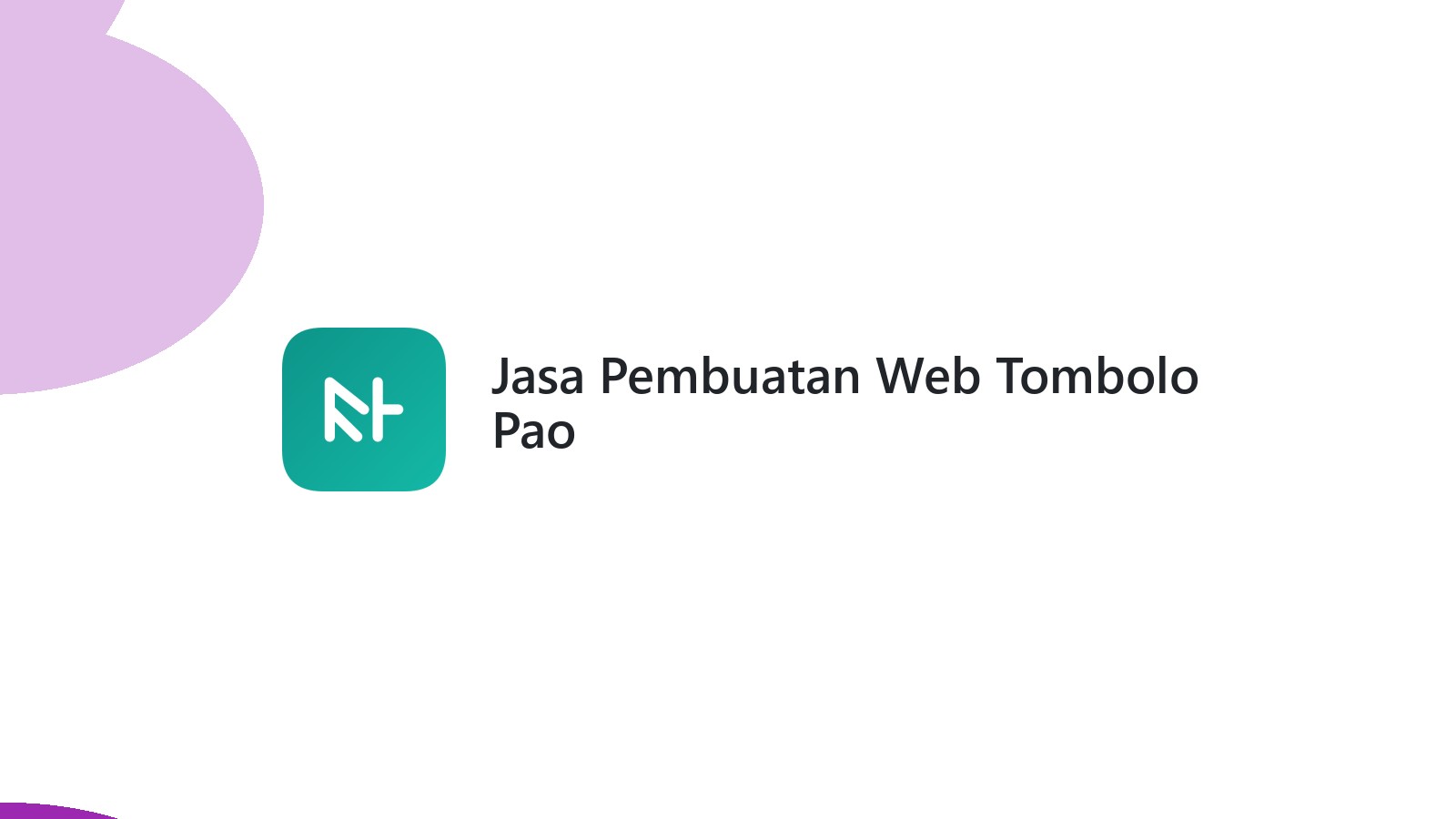 Jasa Pembuatan Web Tombolo Pao