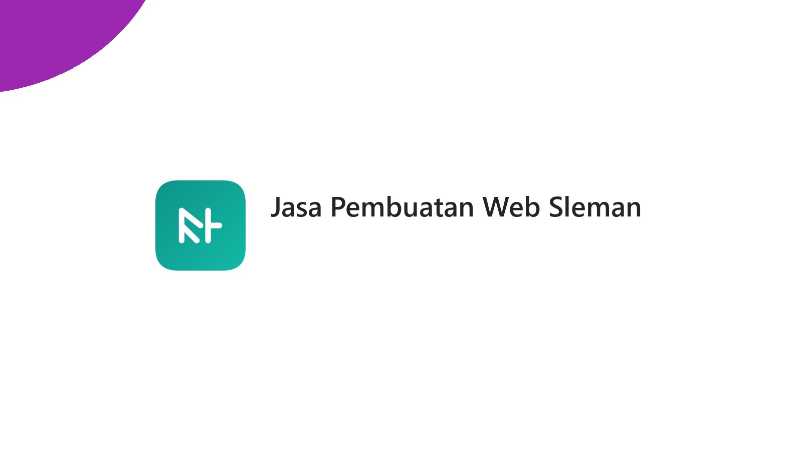 Jasa Pembuatan Web Sleman