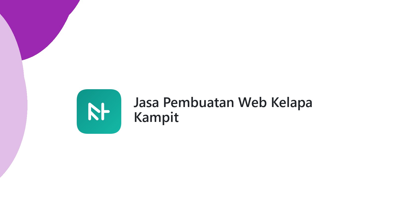 Jasa Pembuatan Web Kelapa Kampit