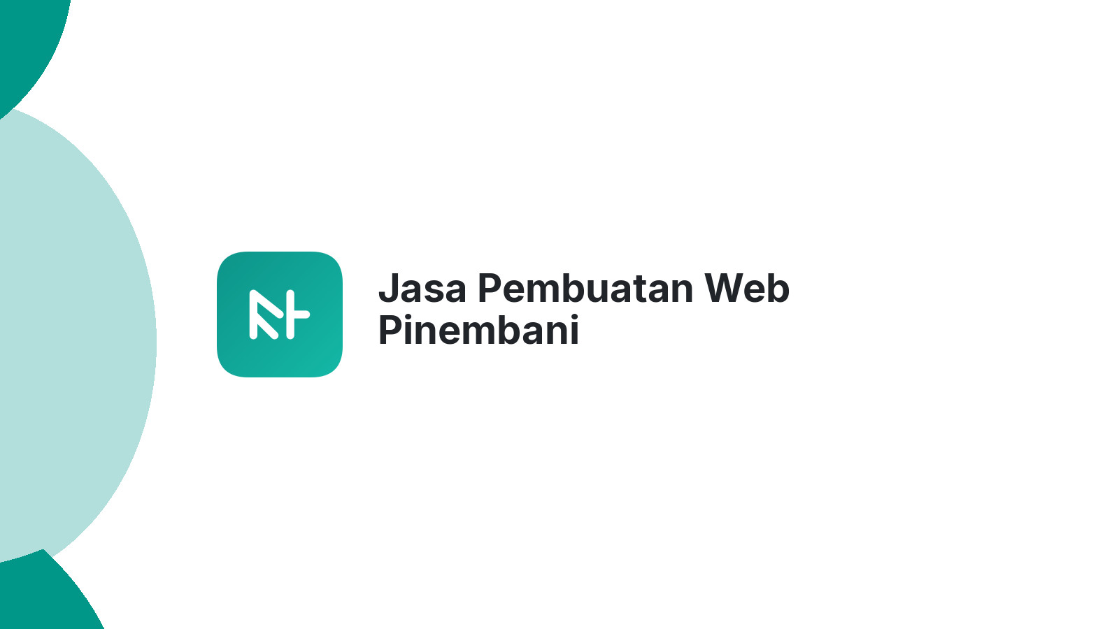 Jasa Pembuatan Web Pinembani